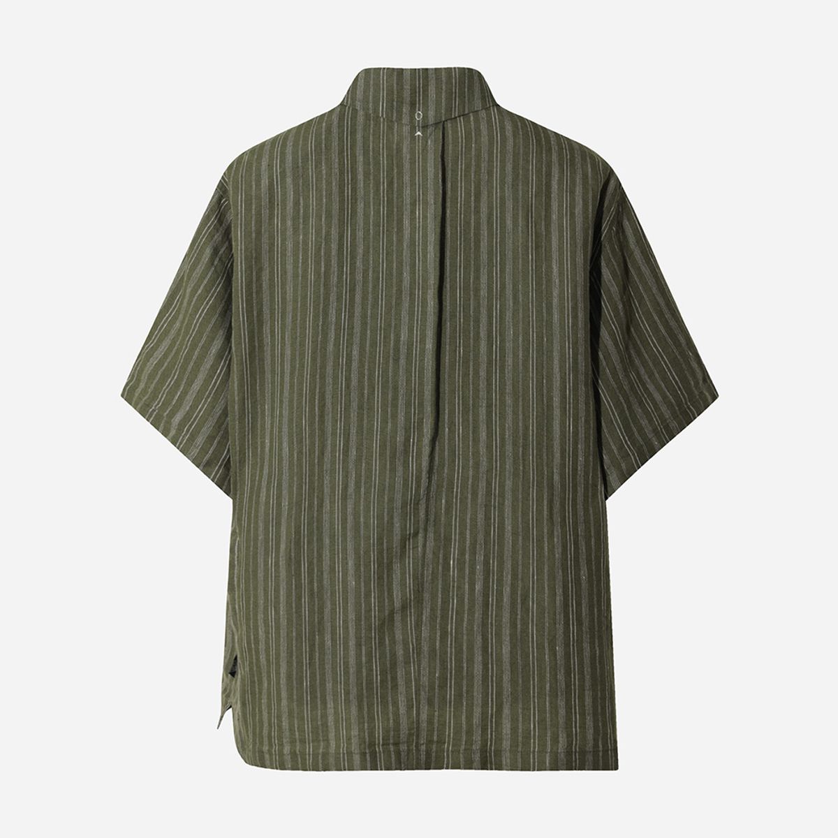 디오디(DOD) 마사 스트라이프 반팔 셔츠(KHAKI)