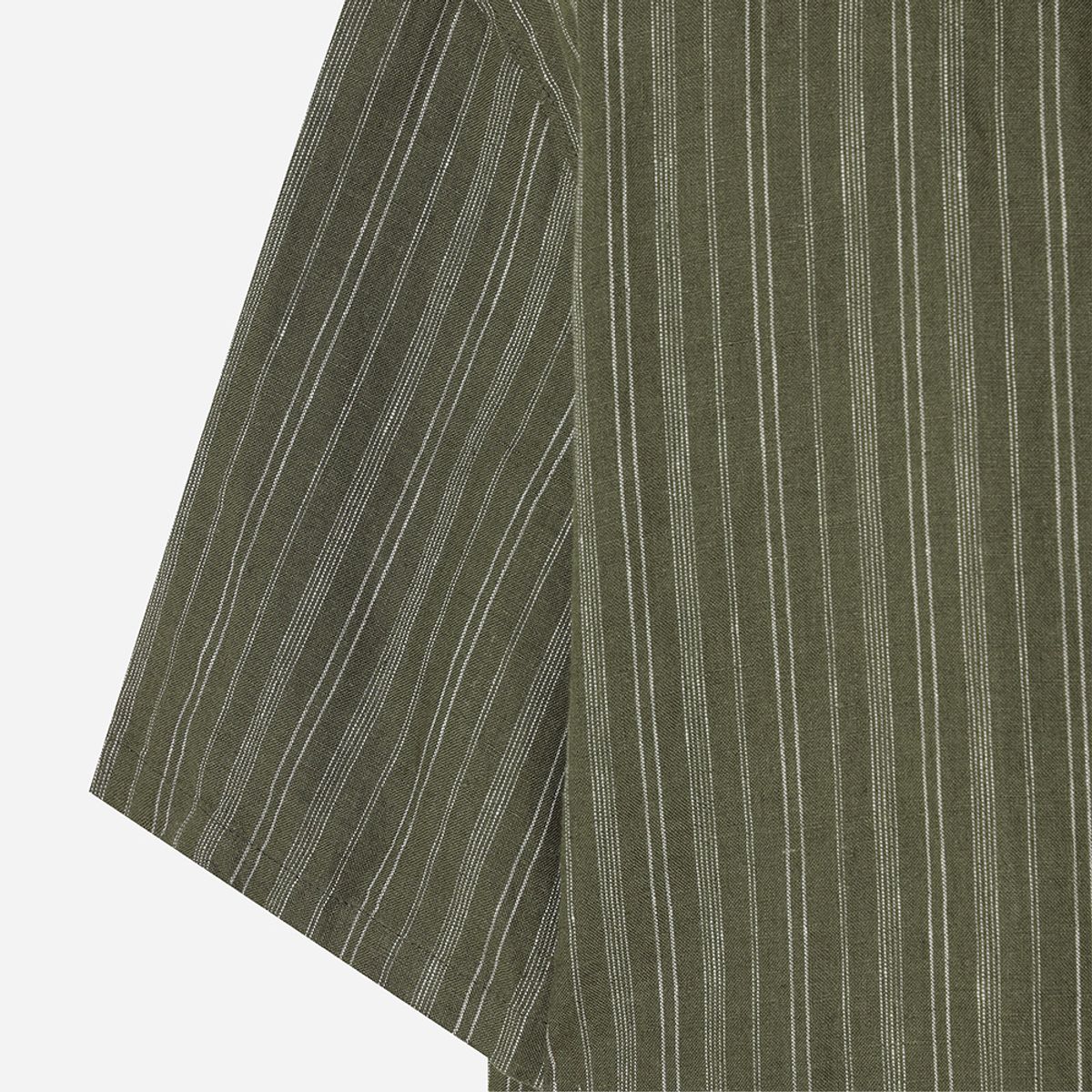 디오디(DOD) 마사 스트라이프 반팔 셔츠(KHAKI)