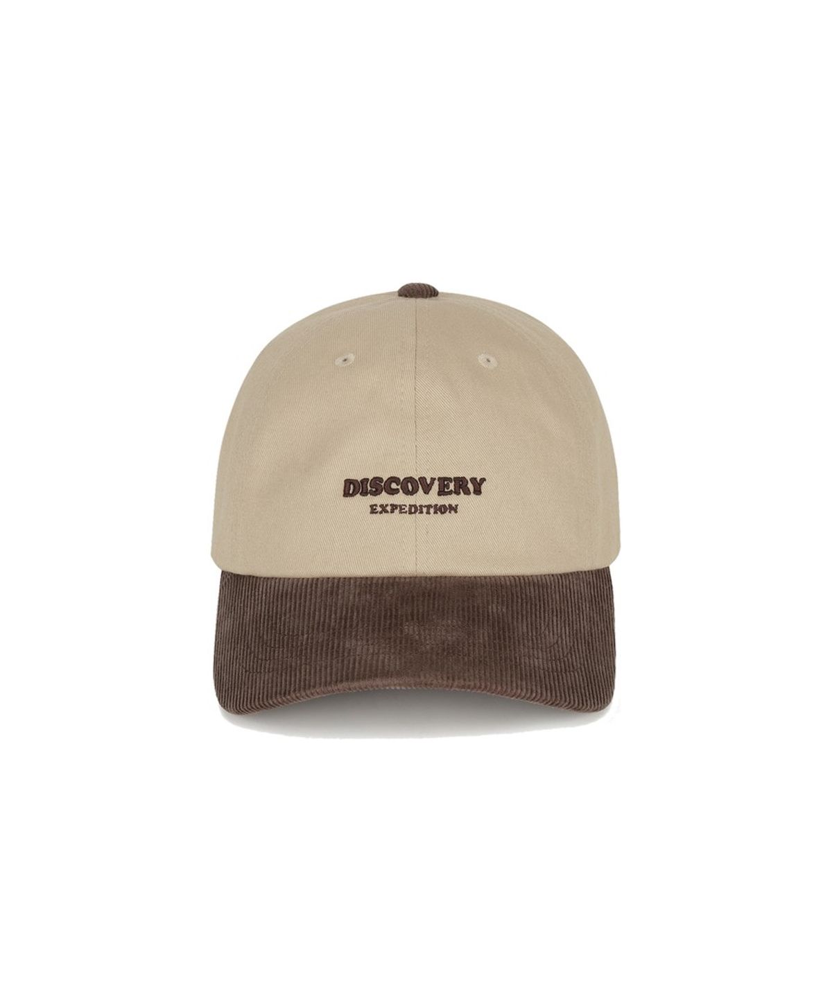디스커버리 키즈(DISCOVERY KIDS) 키즈 배색 볼캡 (CAMEL)