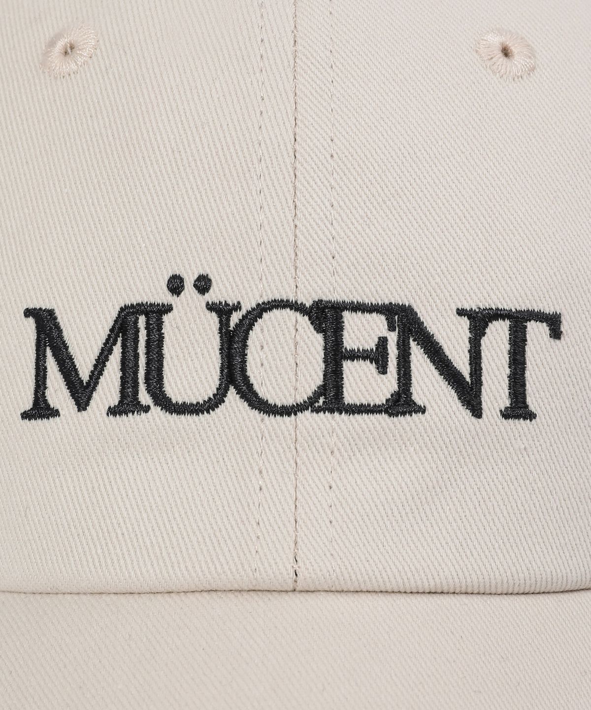 무센트(MUCENT) 무센트 시그니처 레터링 로고 볼캡 (5컬러)