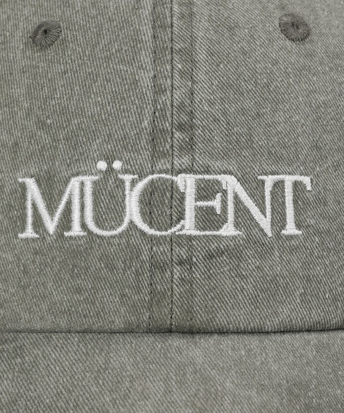 무센트(MUCENT) 무센트 시그니처 레터링 로고 볼캡 (5컬러)