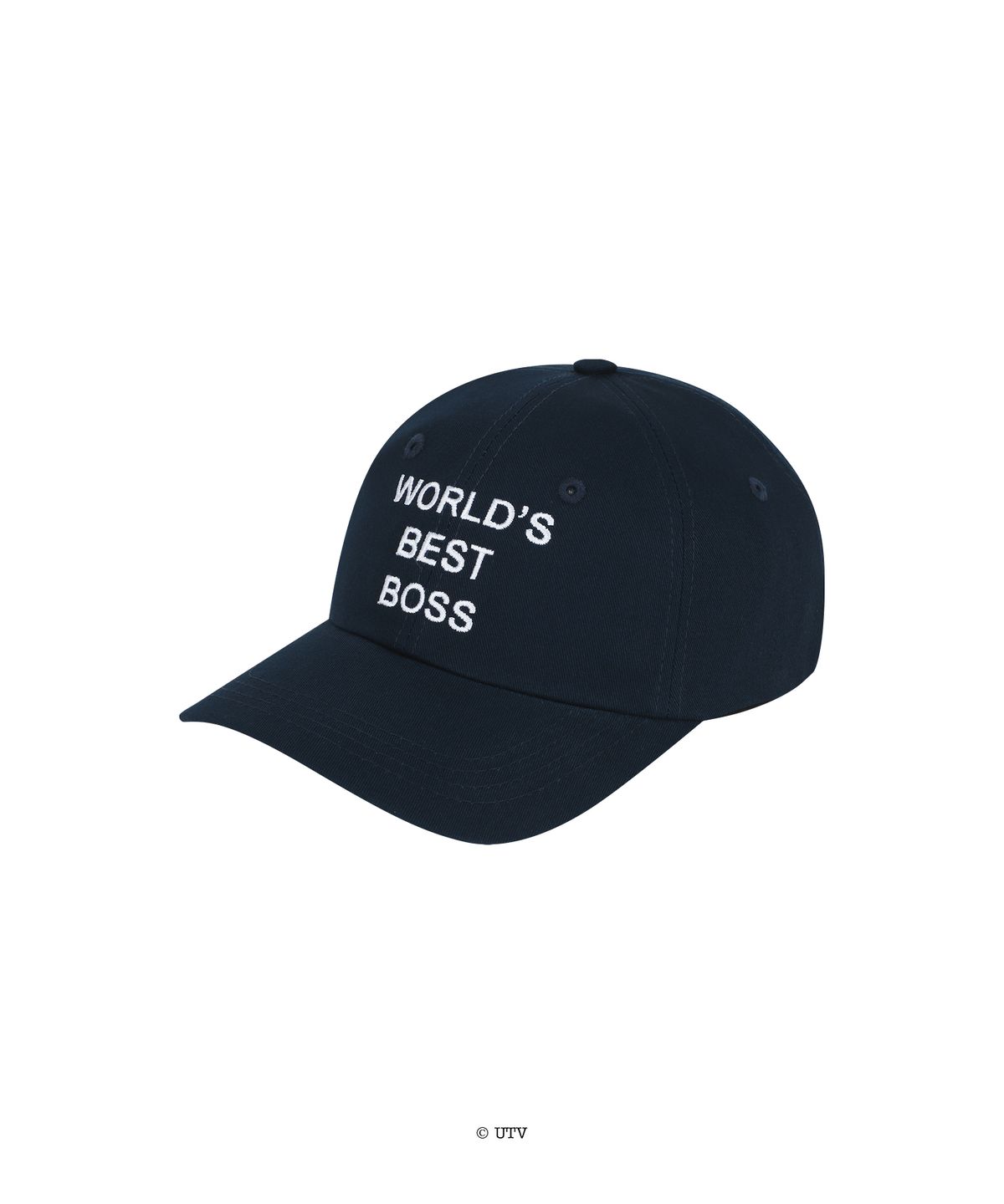 얼렁뚱땅 상점(ULDD STORE) [The Office] WORLDS BEST BOSS Ball Cap Navy