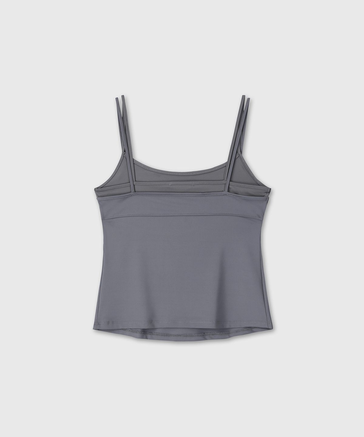 다이브인 우먼(DIVEIN WOMEN) CONTRAST STRAP SLEEVELESS (GRAY)