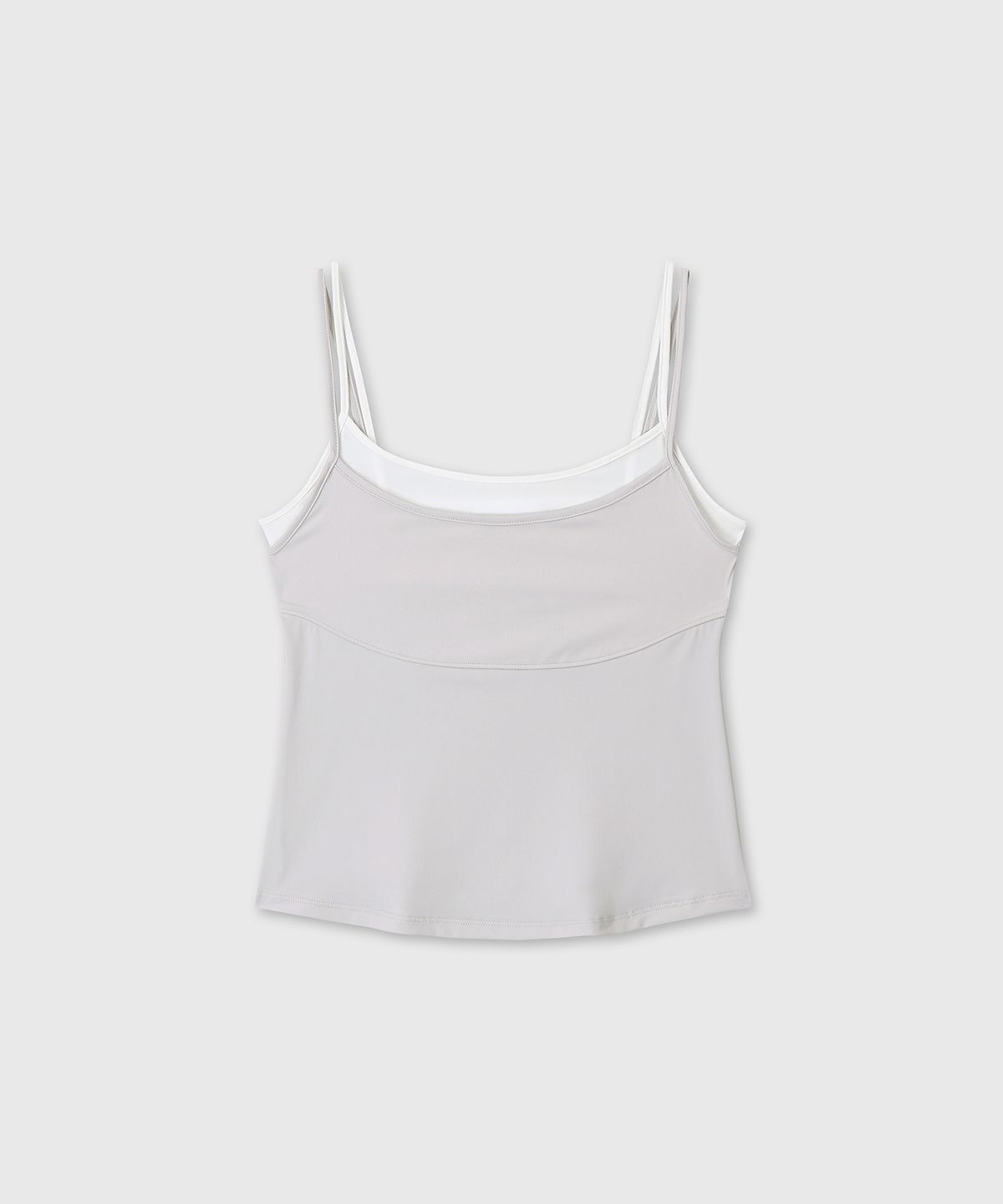 다이브인 우먼(DIVEIN WOMEN) CONTRAST STRAP SLEEVELESS (BEIGE)