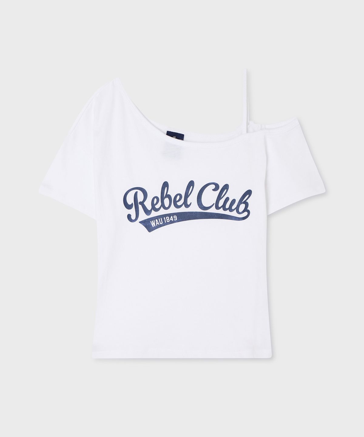 후아유(WHO.A.U) One-Shoulder T-shirt(F) / WHRPG3723F