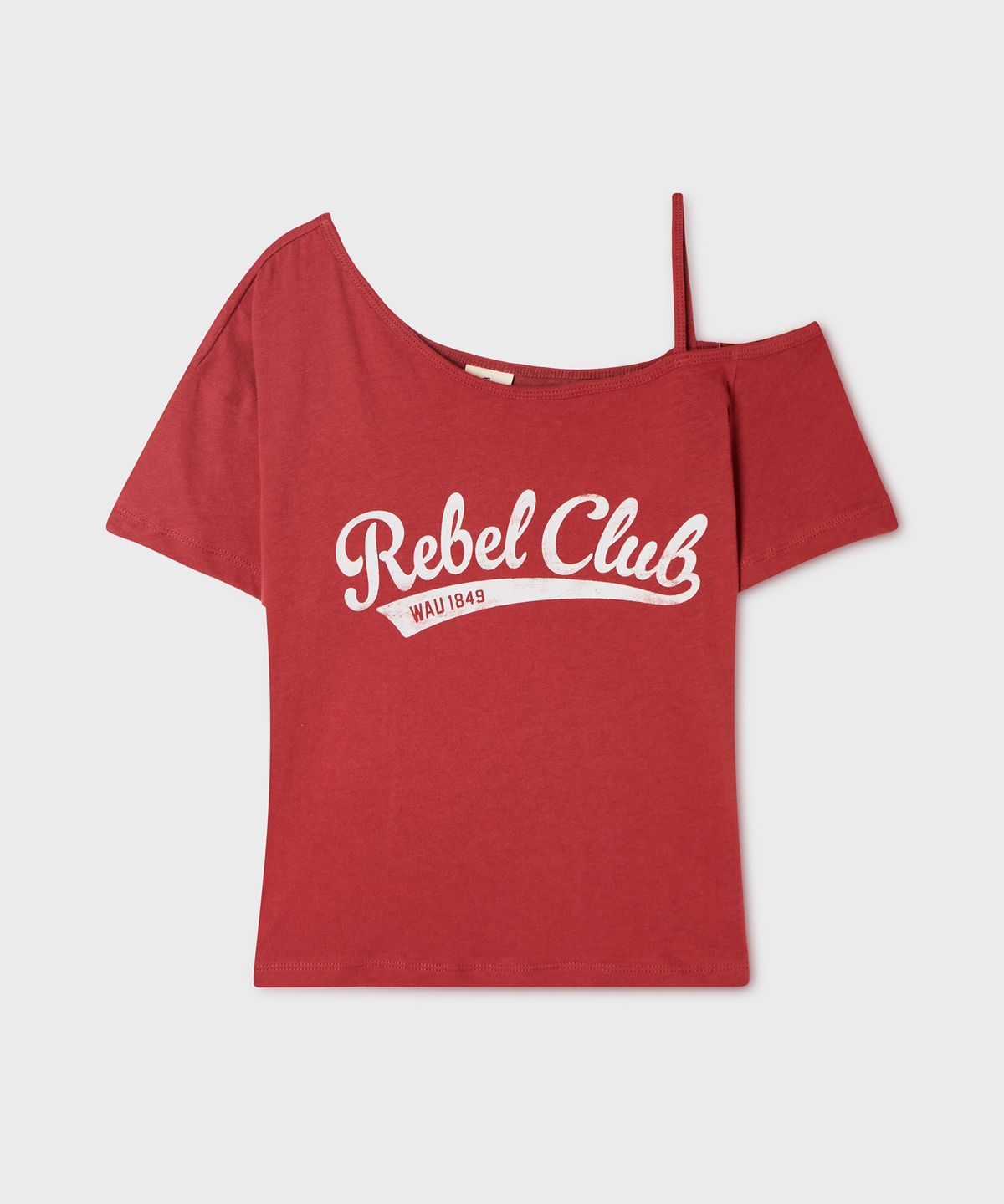 후아유(WHO.A.U) One-Shoulder T-shirt(F) / WHRPG3723F