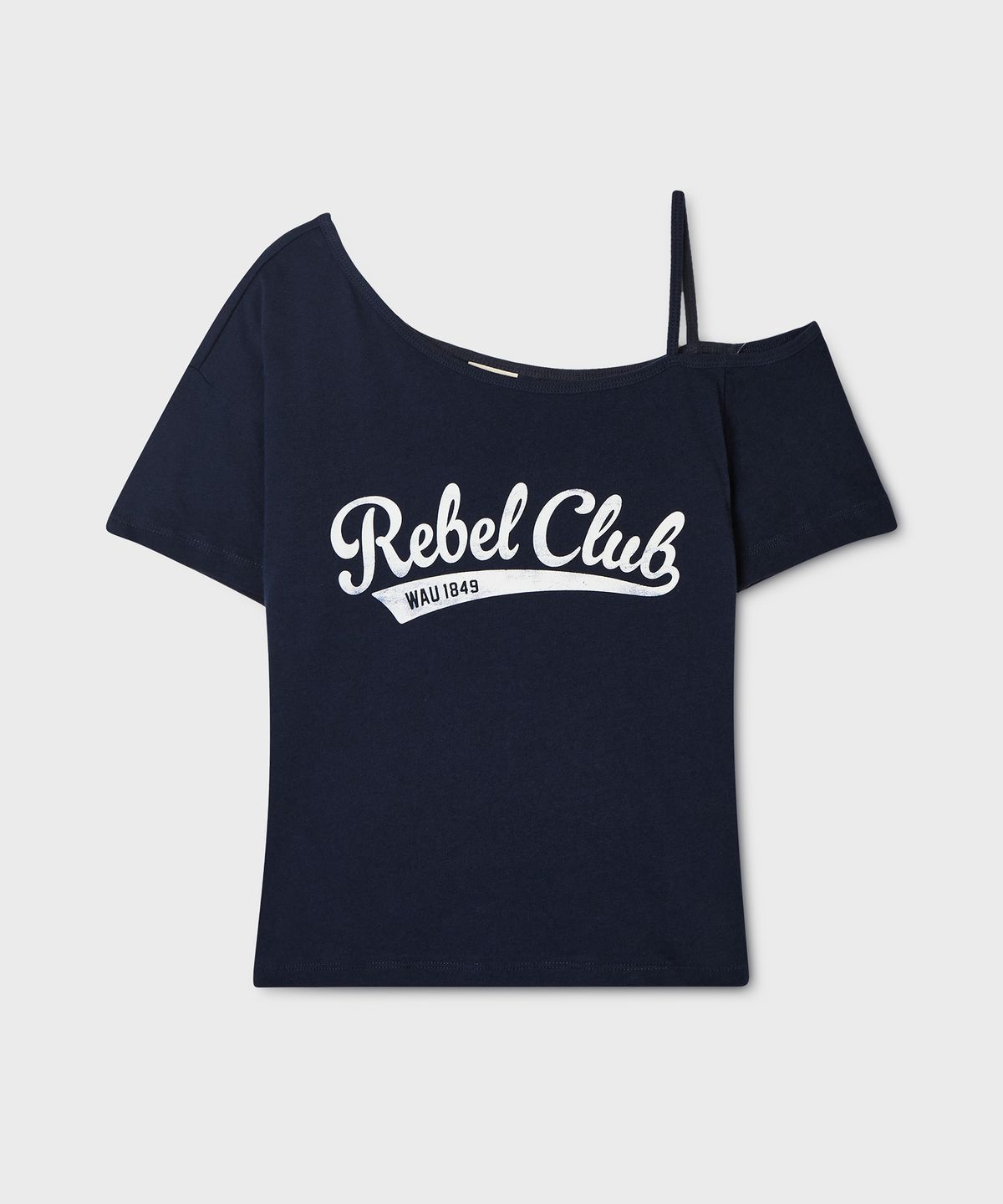 후아유(WHO.A.U) One-Shoulder T-shirt(F) / WHRPG3723F