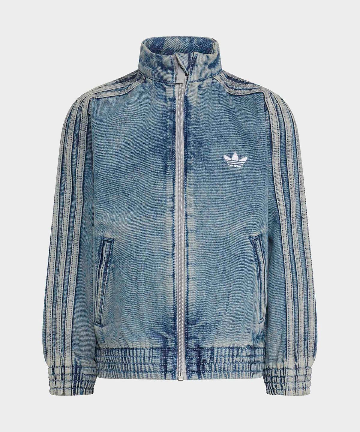 아디다스 키즈(ADIDAS KIDS) 파이어버드 루즈 데님 트랙탑 키즈
