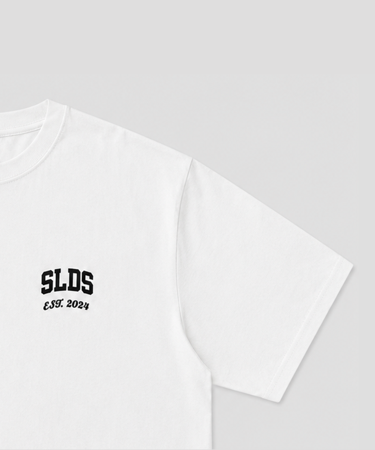슬레이즈(SLDS) SLDS 헤리티지 로고 티셔츠 (화이트)