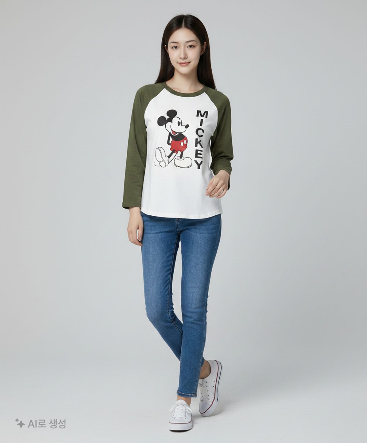 디즈니(Disney) 긴소매 티셔츠 FREE