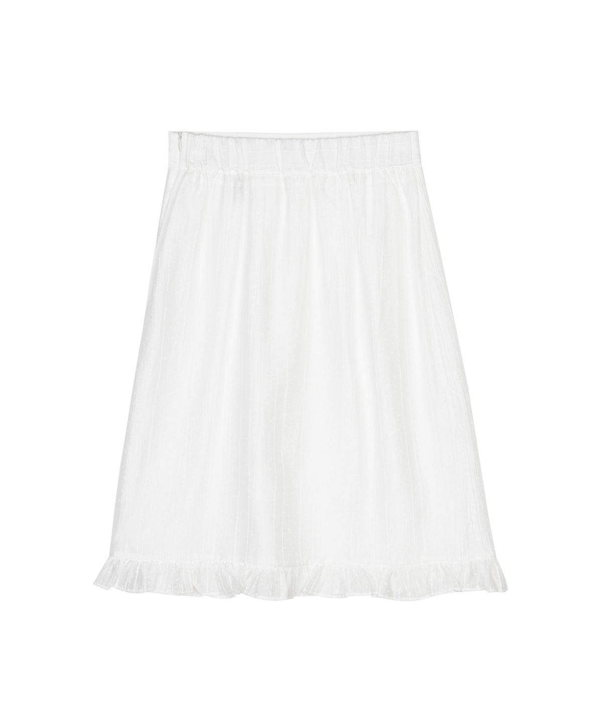 닉앤니콜(NICK&NICOLE) PIN STRIPE FLARE SKIRT_IVORY