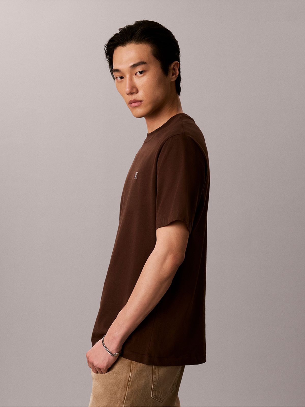 캘빈클라인 진(CALVIN KLEIN JEANS) 이지 모노그램 반팔 티셔츠 4RC275G WFM