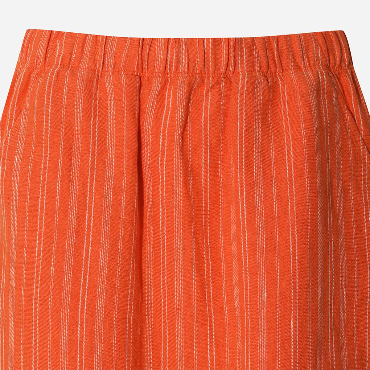디오디(DOD) 여성) 마사 스트라이프 스커트(ORANGE)