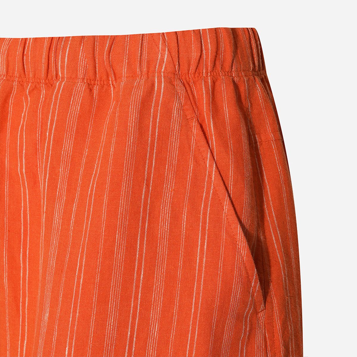 디오디(DOD) 여성) 마사 스트라이프 스커트(ORANGE)