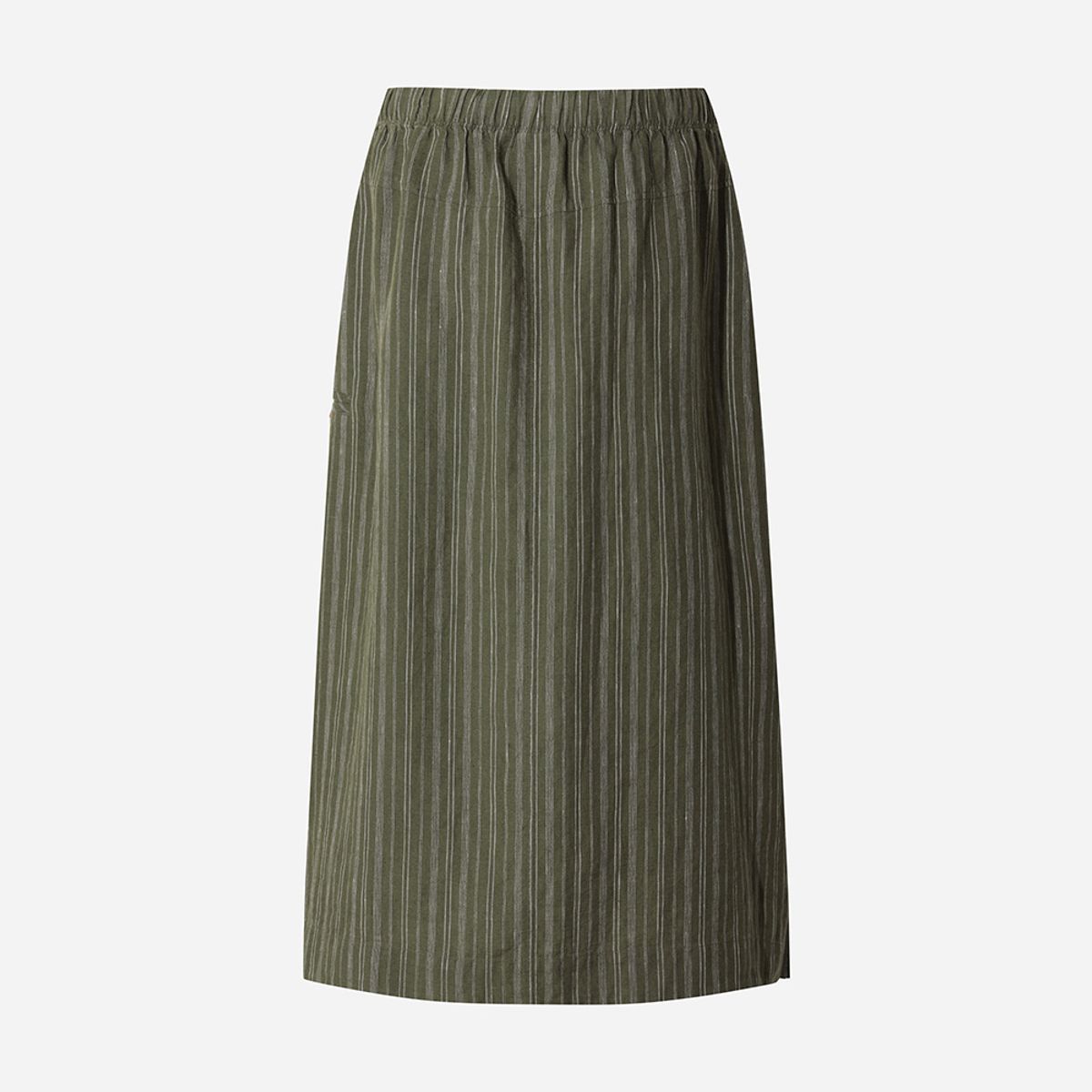 디오디(DOD) 여성) 마사 스트라이프 스커트(KHAKI)