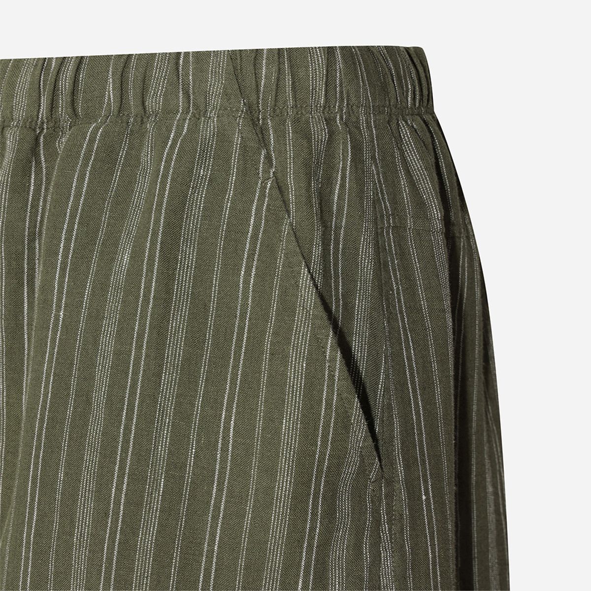 디오디(DOD) 여성) 마사 스트라이프 스커트(KHAKI)