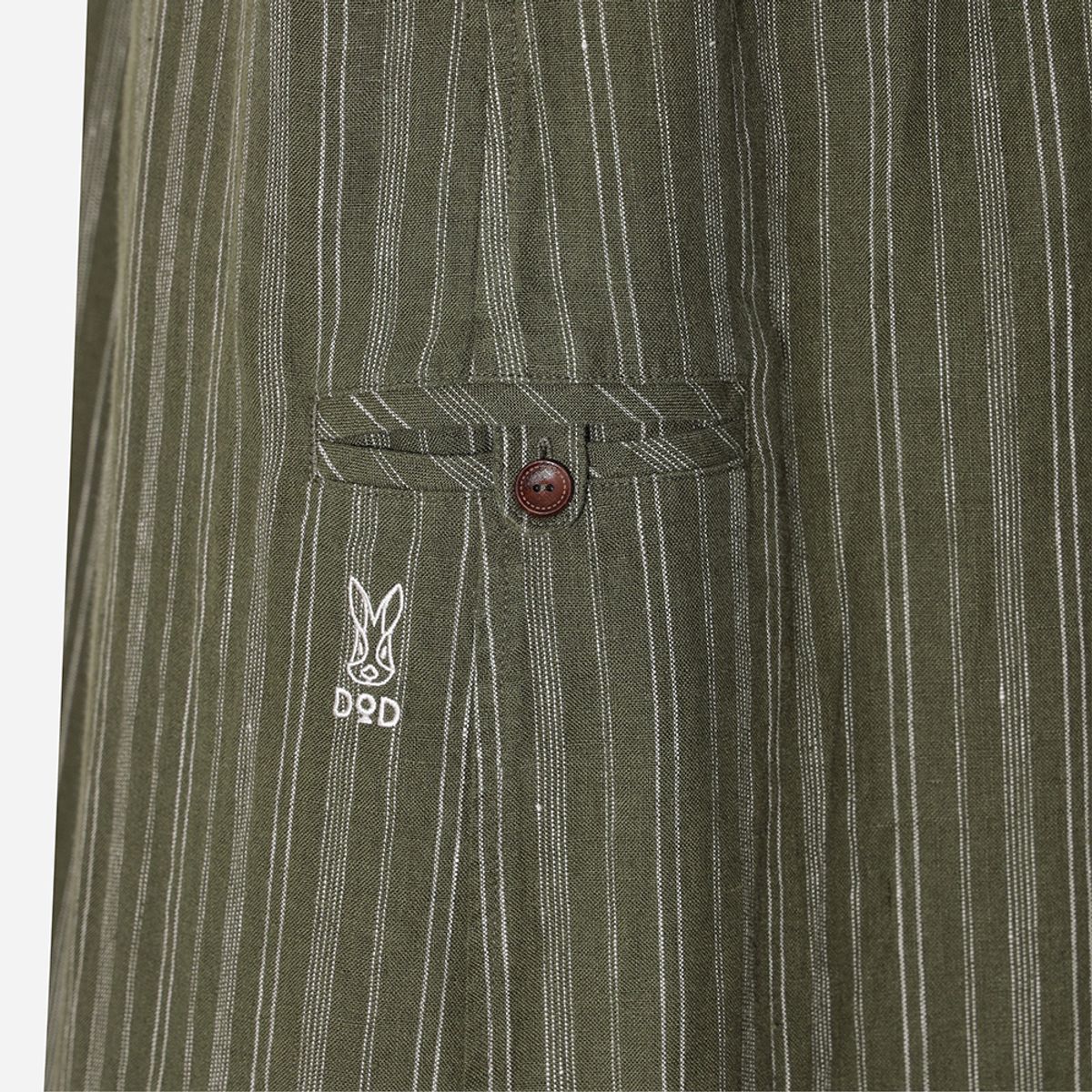 디오디(DOD) 여성) 마사 스트라이프 스커트(KHAKI)