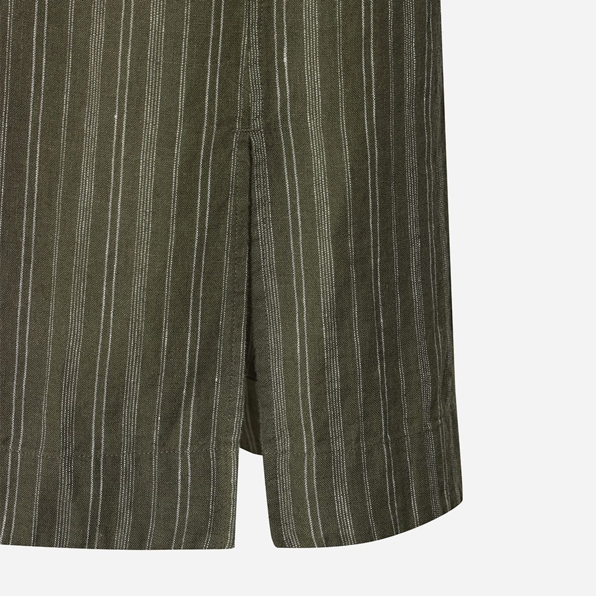 디오디(DOD) 여성) 마사 스트라이프 스커트(KHAKI)