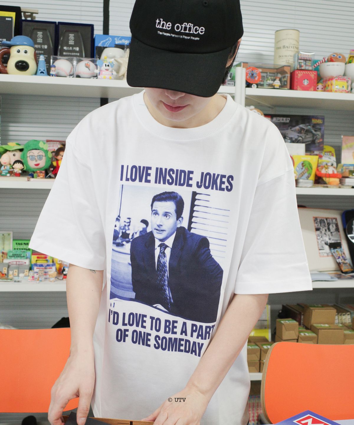 얼렁뚱땅 상점(ULDD STORE) [The Office] Michaels INSIDE JOKES Tee White