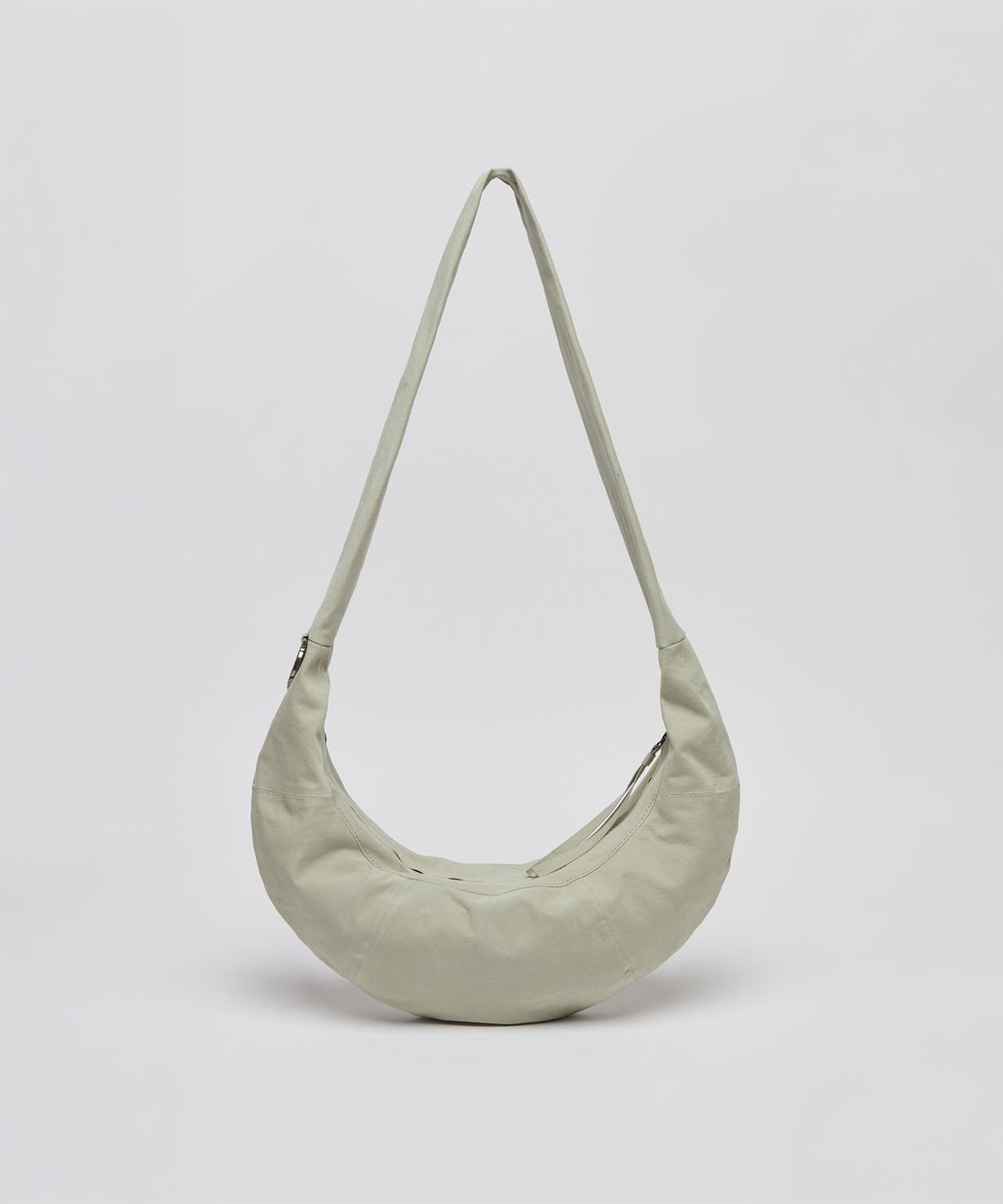 아카이브앱크(ARCHIVEPKE) Small fling hobo fabric bag(Khaki beige)_OVBRX26351BEE