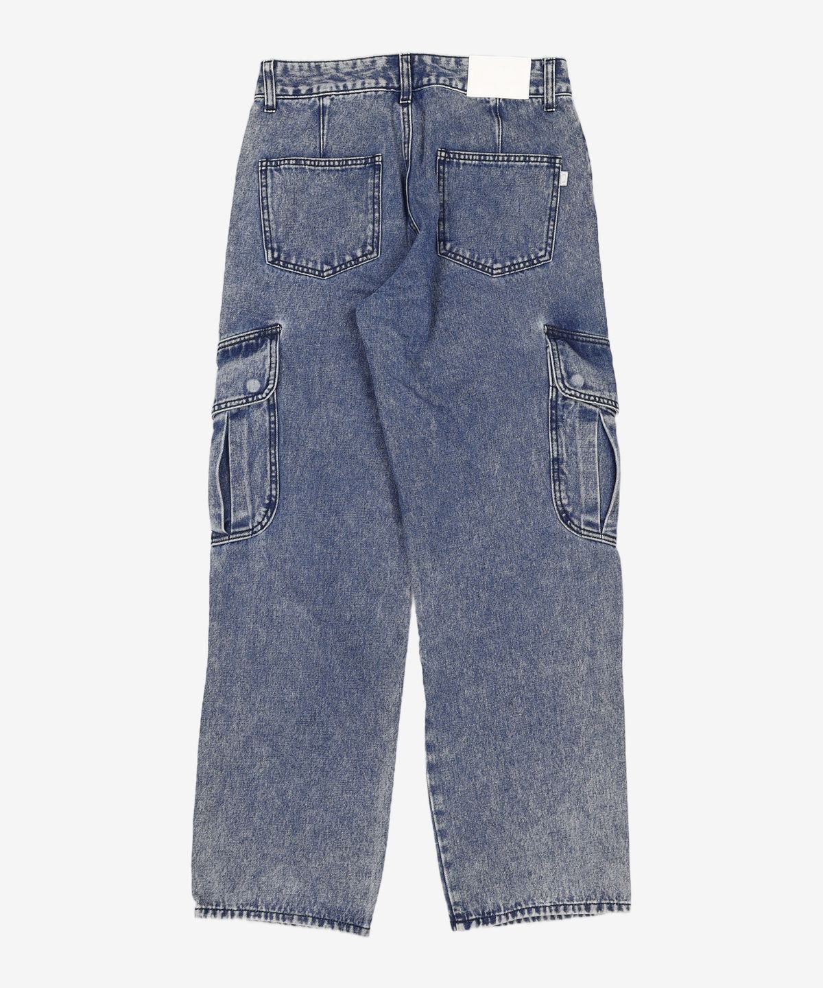 크리틱(CRITIC) HALF DOUBLE KNEE POCKET DENIM PANTS MEDIUM INDIGO S