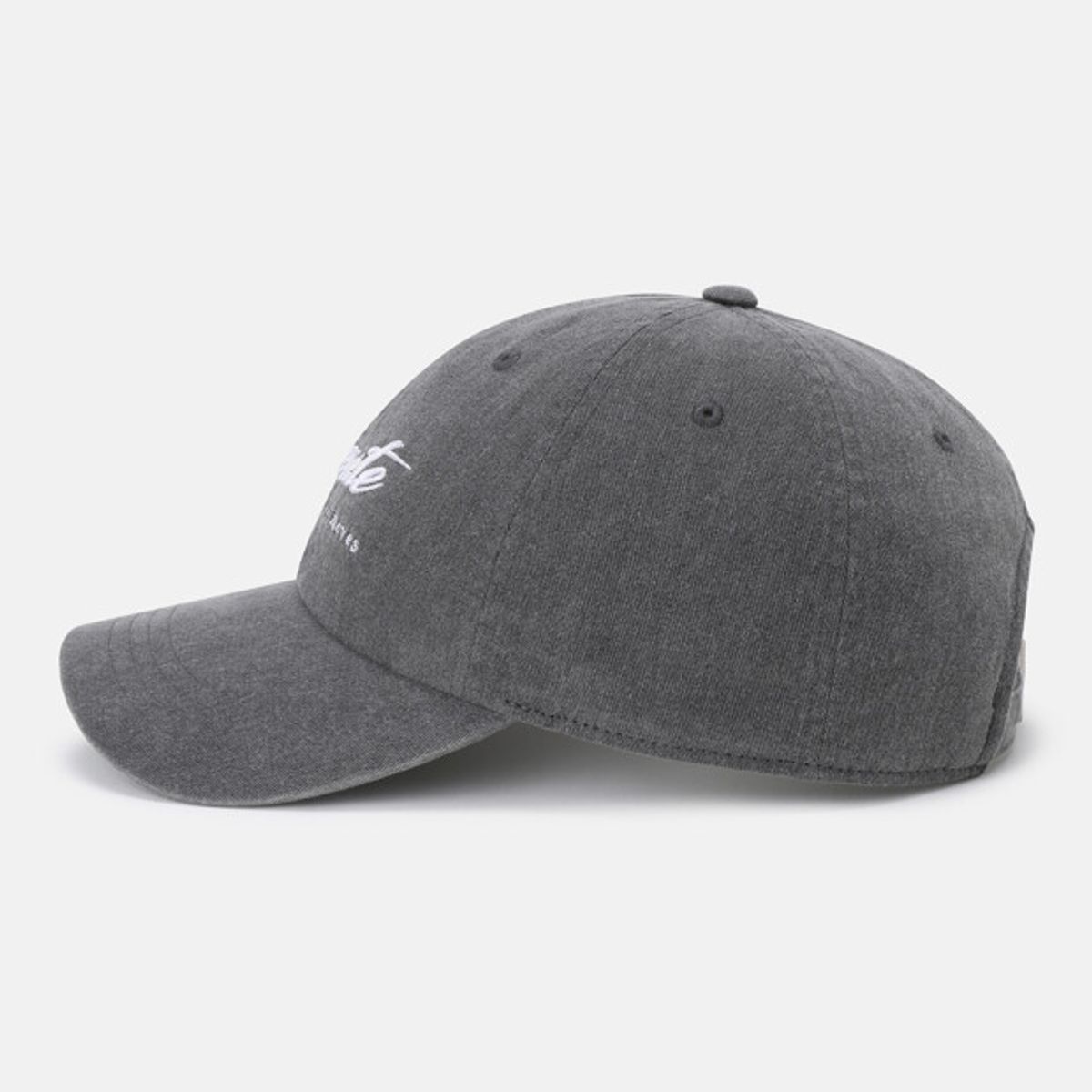 데상트(DESCENTE) 여성 워딩 로고 볼캡 블랙 SR322UCP71