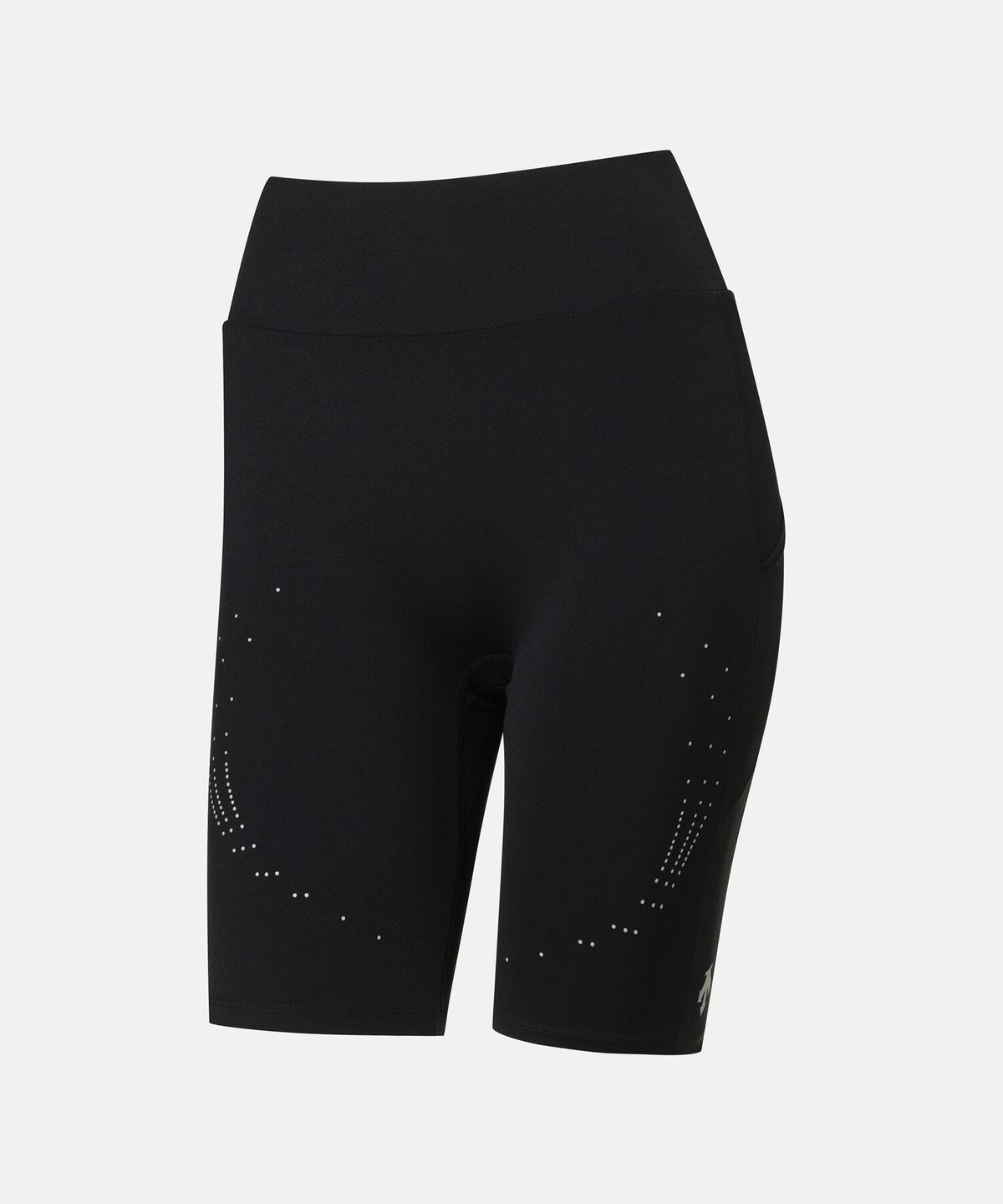 데상트(DESCENTE) 여성 러닝 6인치 포켓 레깅스 블랙 SR322RKL71