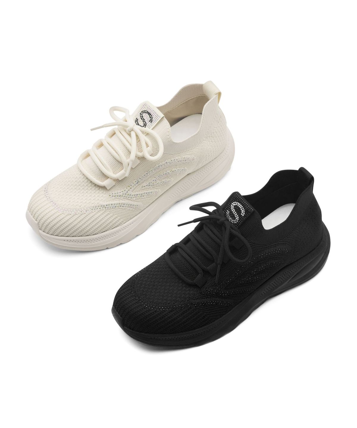 스퍼(SPUR) Sillow Natural Knitted Sneakers 니트 스니커즈 4.5cm -WS9049 (2color)