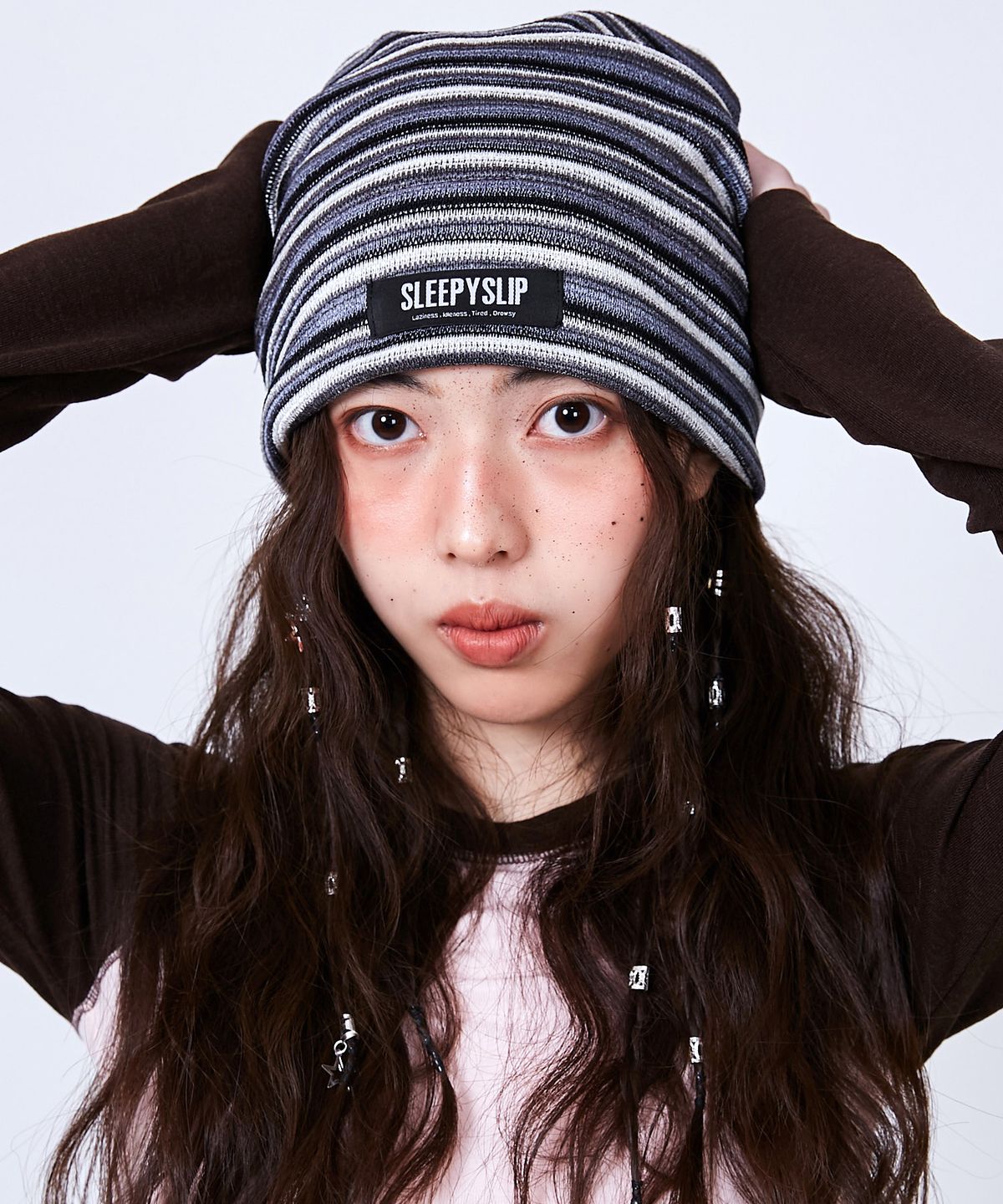 슬리피슬립(SLEEPYSLIP) JOEL GRAY BEANIE
