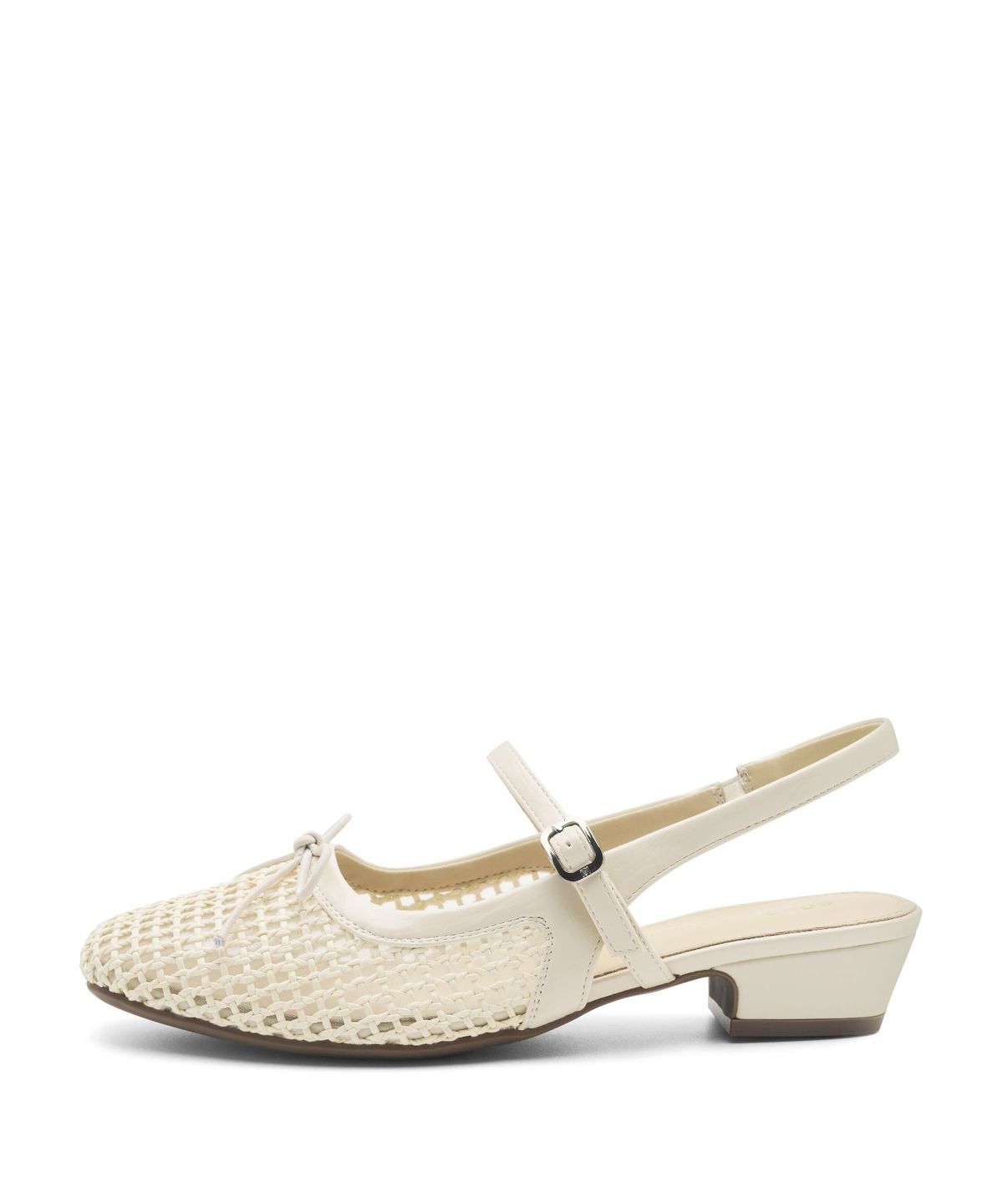 스퍼(SPUR) Flora Mesh Slingback Sandal 슬링백 샌들 3.7cm -WS9047 (2color)