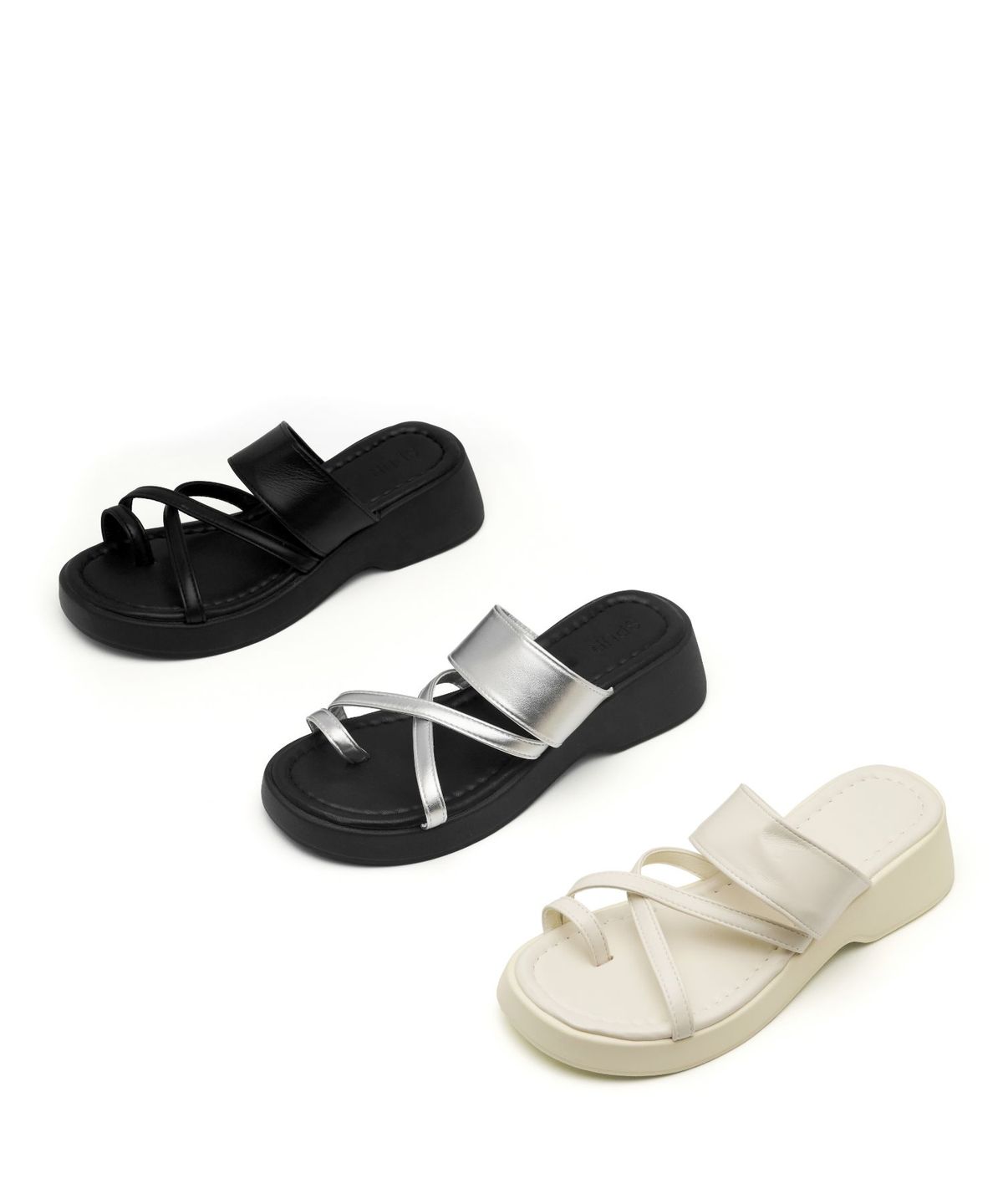 스퍼(SPUR) Croll Strap Flatform Sandal 플랫폼 5cm -US9067 (3color)