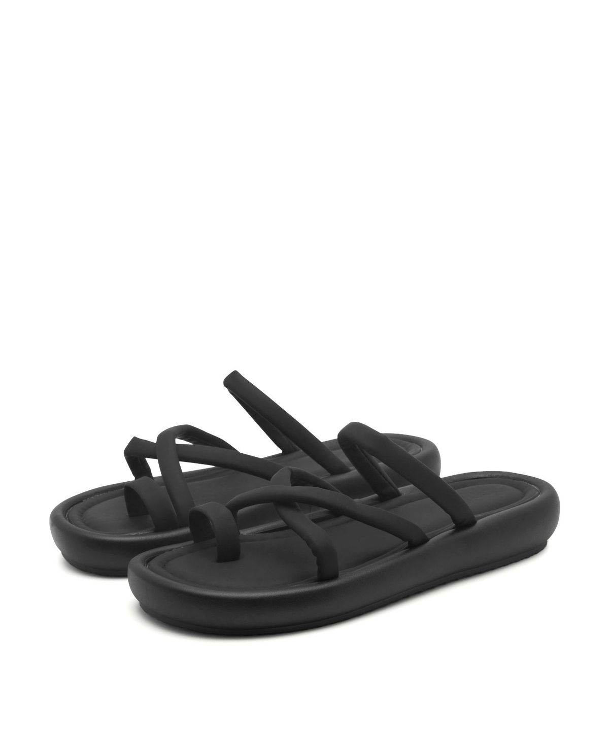 스퍼(SPUR) Goa Multi Strape Softly Sandal 스트랩 슬리퍼 샌들 3cm -US9064 (2color)