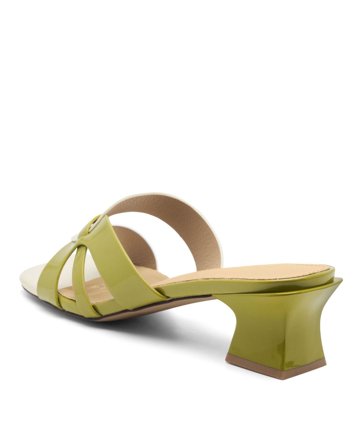 스퍼(SPUR) Voile Color Blocking Mule Sandal 뮬 샌들 5.7cm -US9057 (2color)