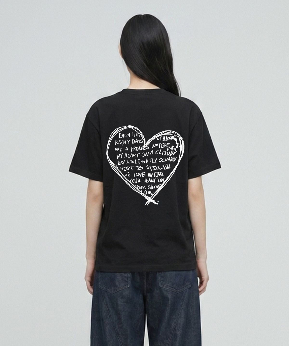 험블아카이브(HUMBLE ARCHIVE) Archive09 raw heart 반팔 티셔츠