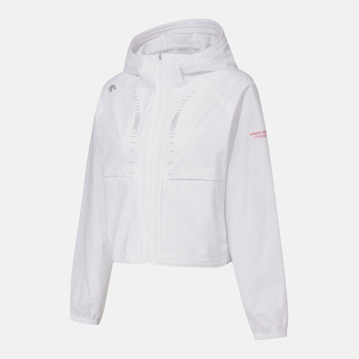 데상트(DESCENTE) 여성 러닝 바람막이 자켓 화이트 SR322RWB81