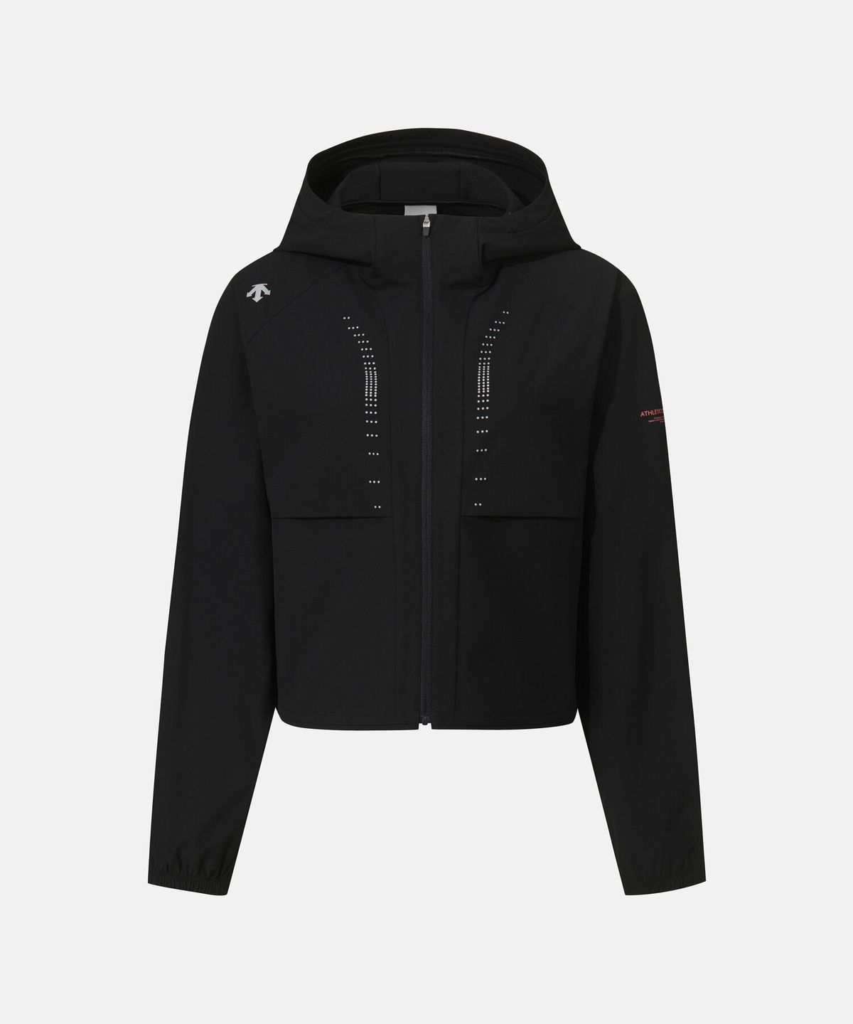 데상트(DESCENTE) 여성 러닝 바람막이 자켓 블랙 SR322RWB81