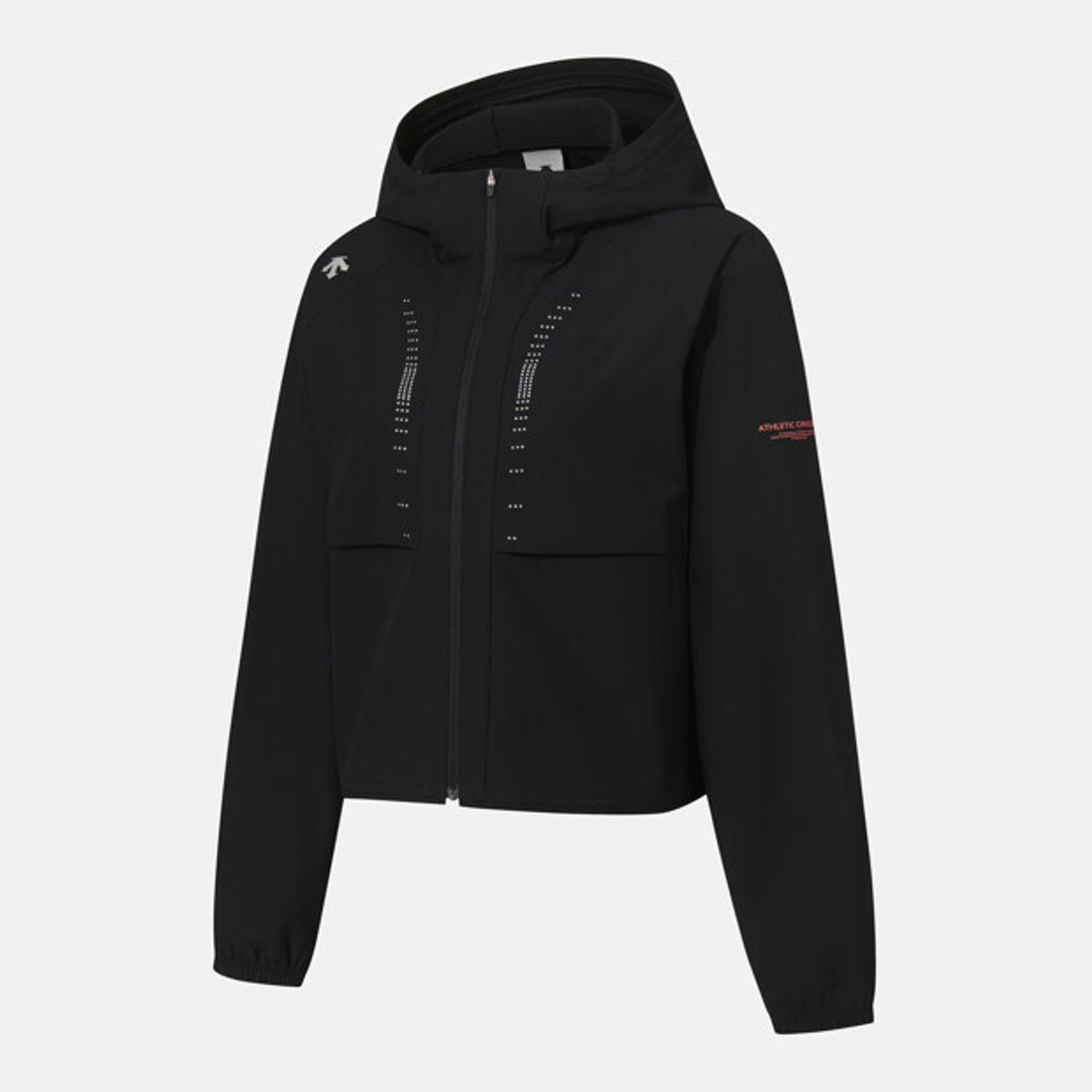 데상트(DESCENTE) 여성 러닝 바람막이 자켓 블랙 SR322RWB81