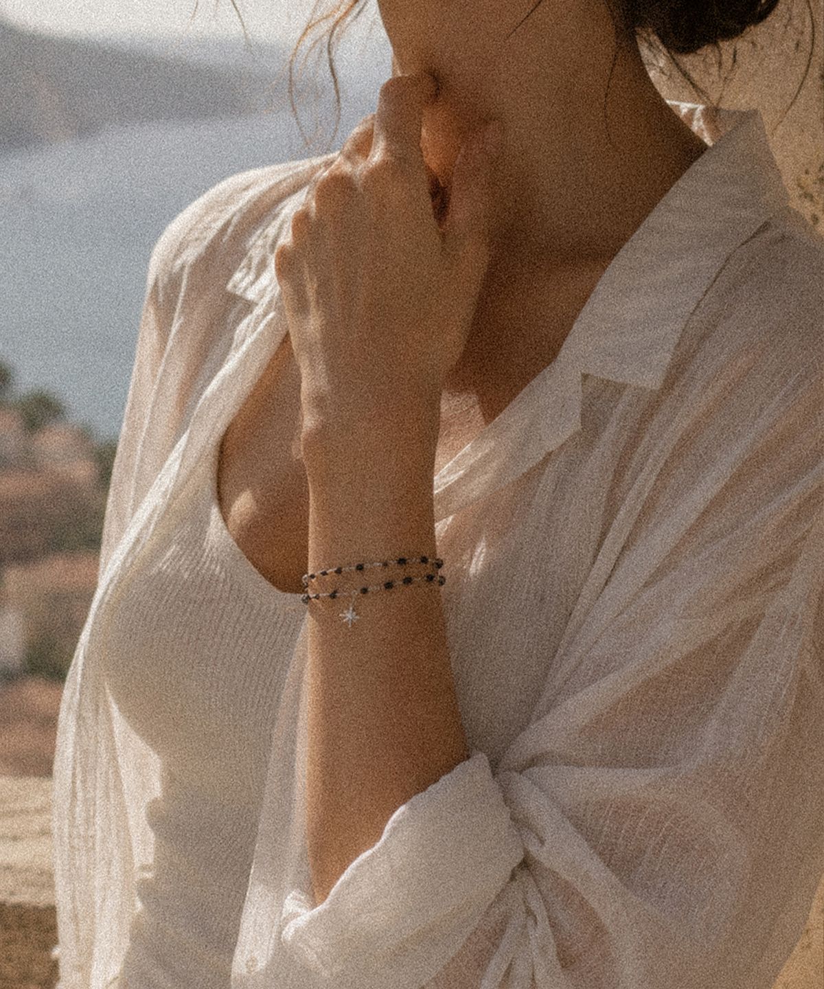 헬리오스(HELIOS) ORBIT BRACELET #1 [BLACK]