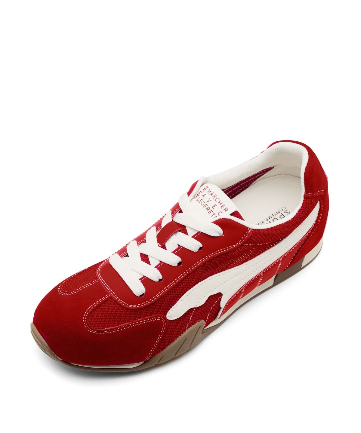 스퍼(SPUR) Tide Real Leather Softly Sneakers 소가죽 스니커즈 2.5cm -WS9048 (2color)