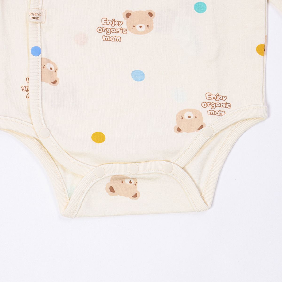 오가닉맘(ORGANICMOM) 둥둥워니배내수트보넷세트 MLFNBS09