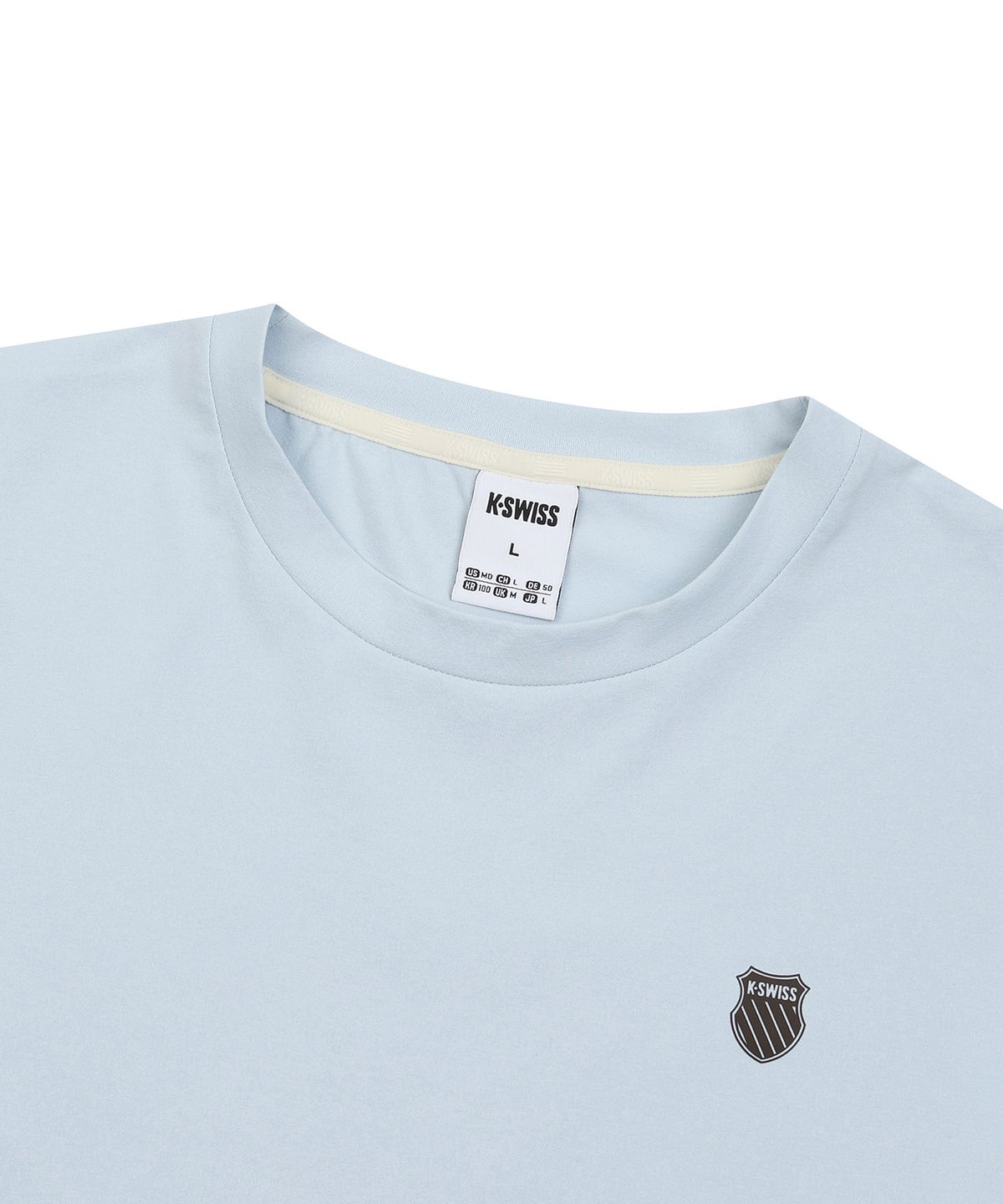 케이스위스(K-SWISS) 캘리포니아 레터링 반팔 티_1KSTSMV911LB