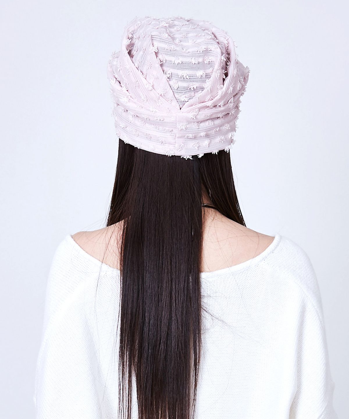 슬리피슬립(SLEEPYSLIP) FLOWER BABY PINK BEANIE