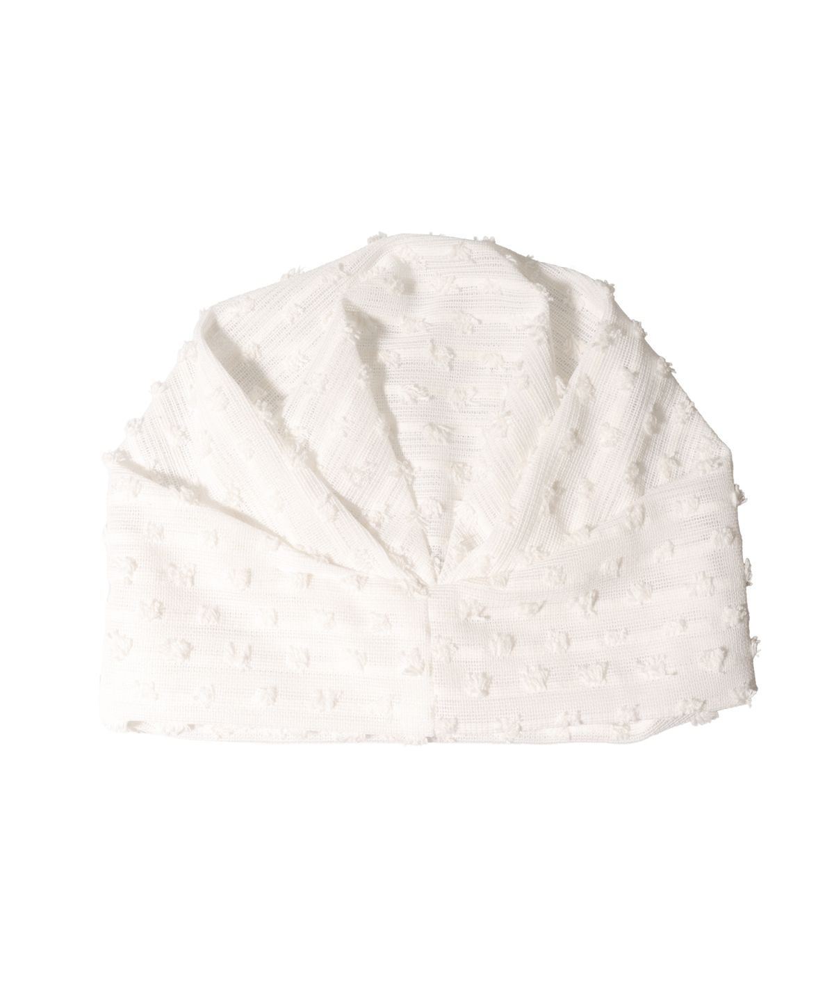 슬리피슬립(SLEEPYSLIP) FLOWER WHITE BEANIE
