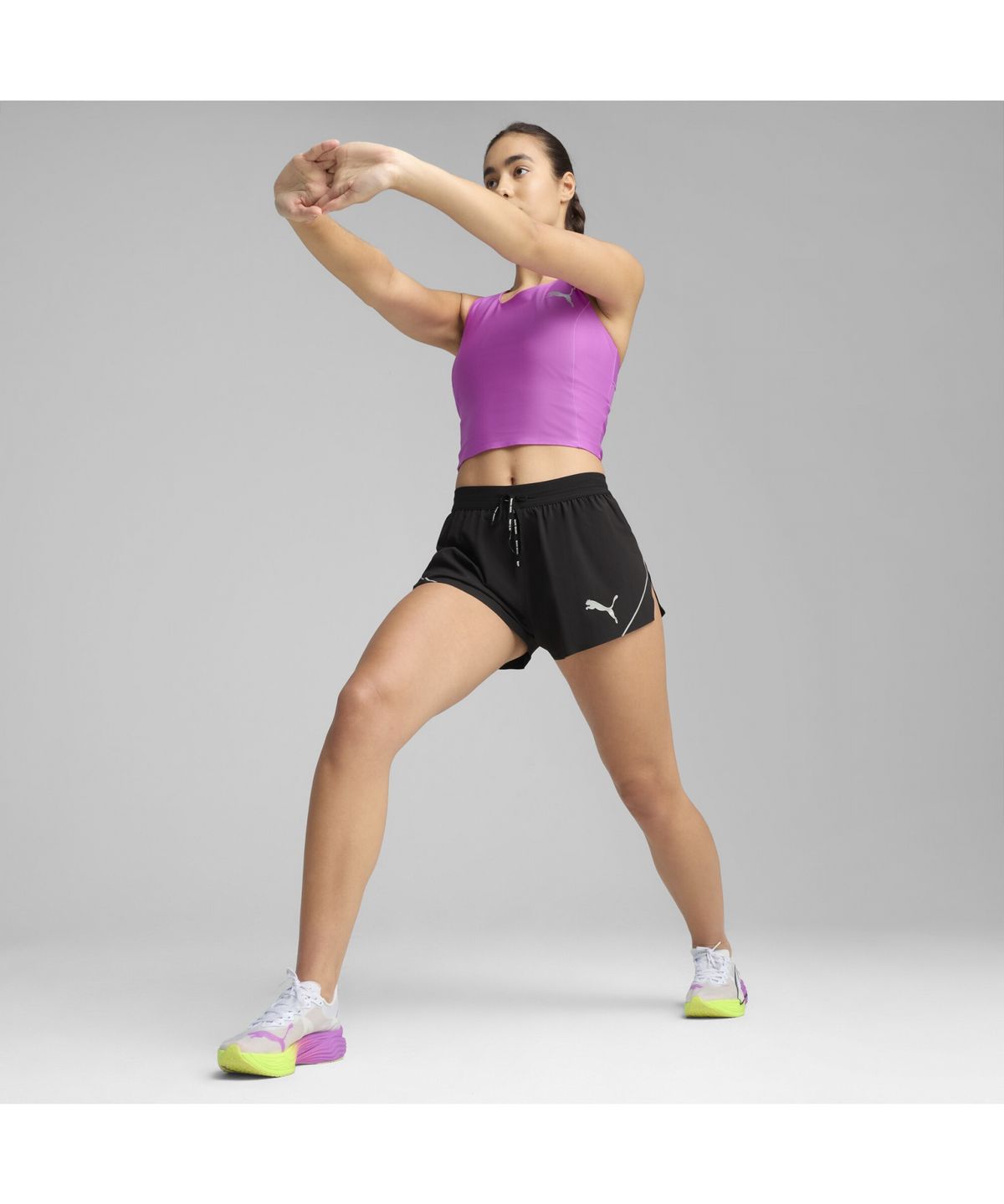 푸마(PUMA) 여성 레이스데이 울트라위브 3인치 스플릿 쇼츠 (52724301)