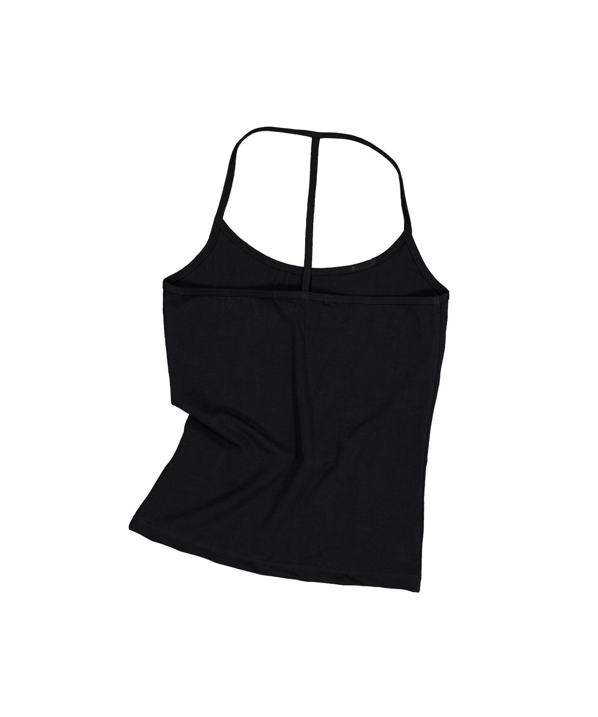 셋업이엑스이(SETUP-EXE) SKULL LOGO LINE HALTERNECK / BLACK