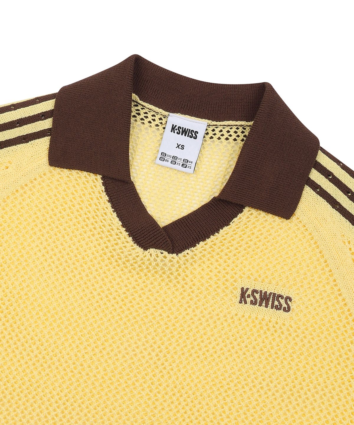케이스위스(K-SWISS) 여성 5 스트라이프 칼라 크로쉐_1KSTSMV514YE