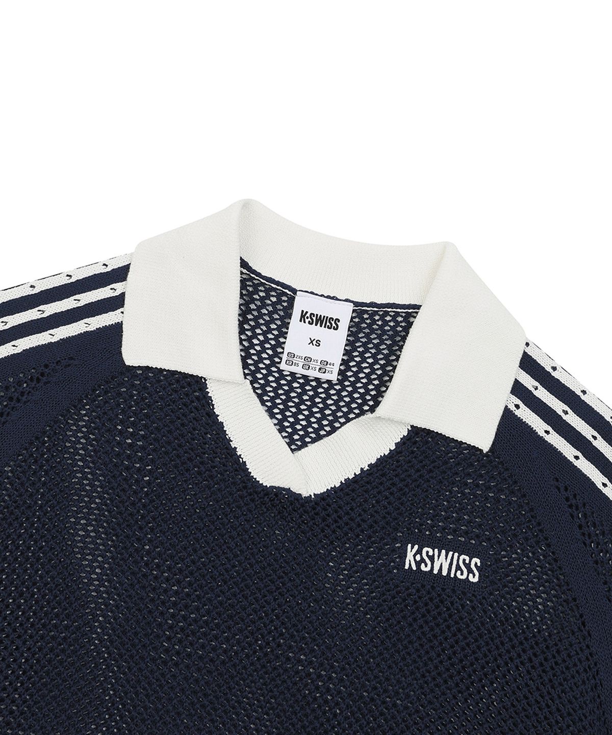 케이스위스(K-SWISS) 여성 5 스트라이프 칼라 크로쉐_1KSTSMV514NA