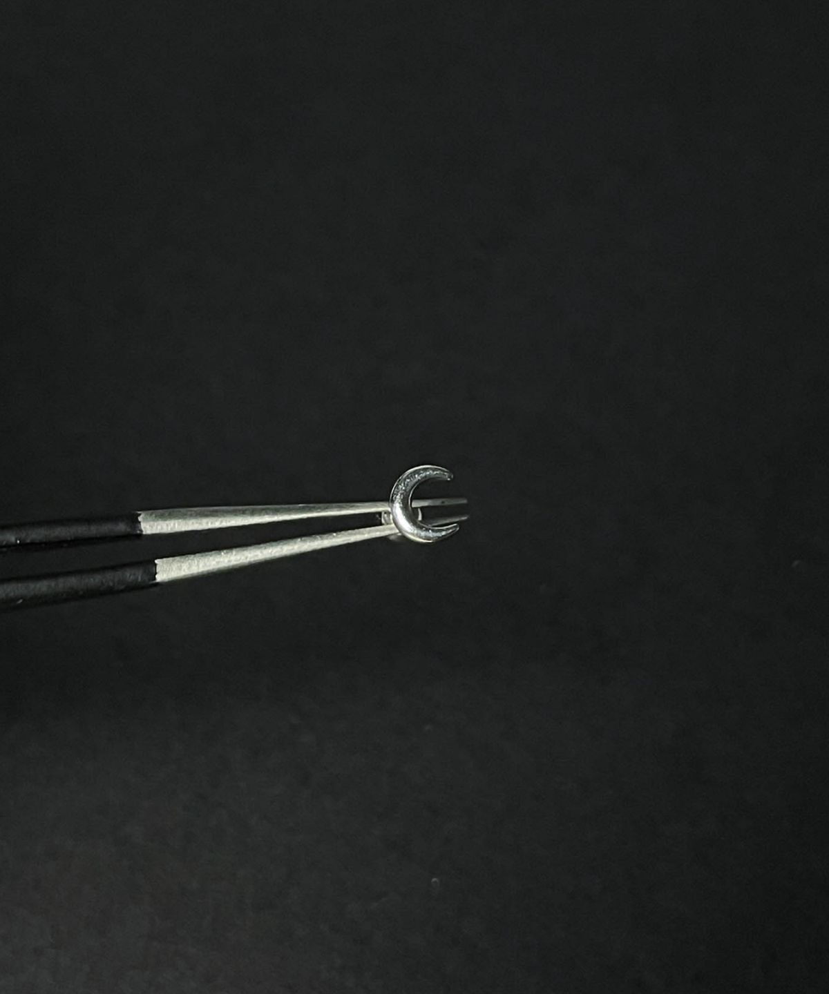 바라두(BARADU) 925 Basic luna piercing (single)