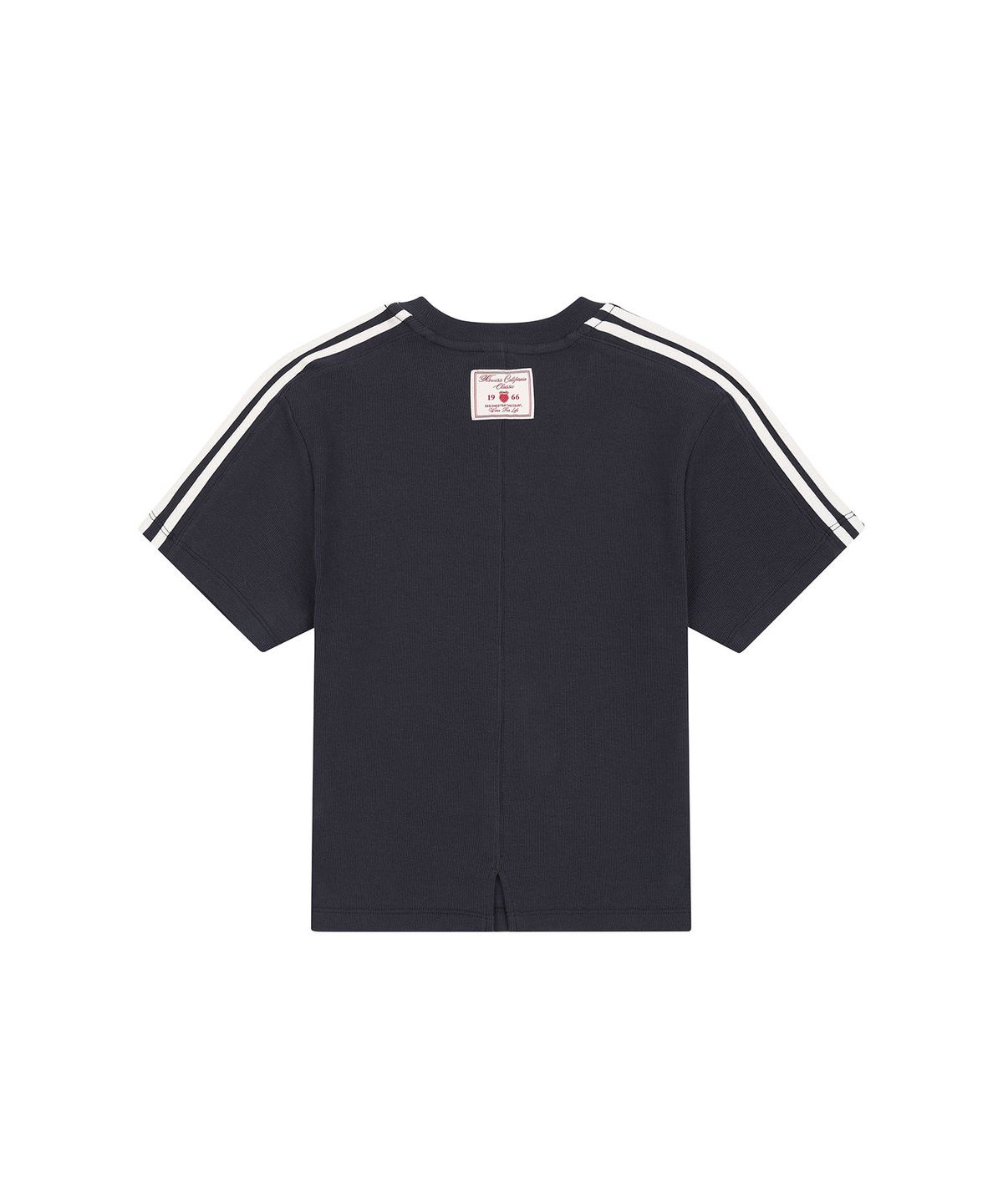 케이스위스(K-SWISS) 여성 셔링 크롭 반팔 티_1KSTSMV513NA
