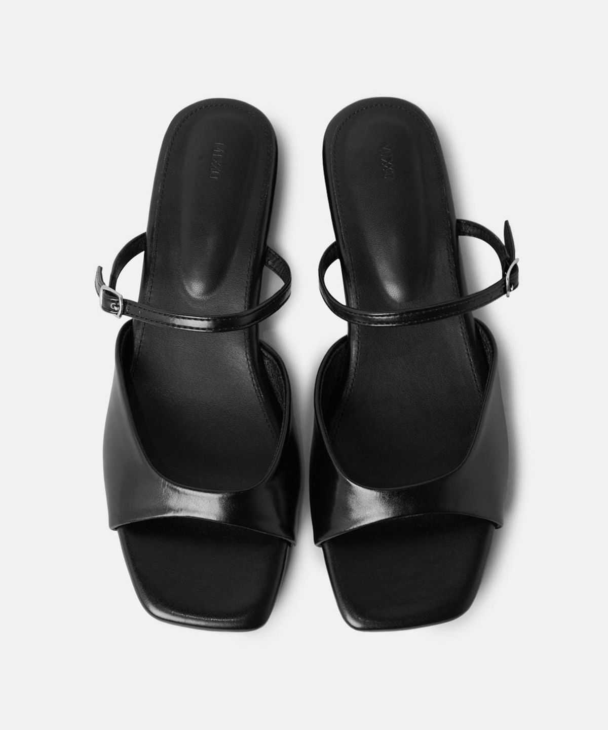 미쏘(MIXXO) 커브 스트랩 슬라이드 뮬 2cm RE WNG501B_MIAWNG71QB